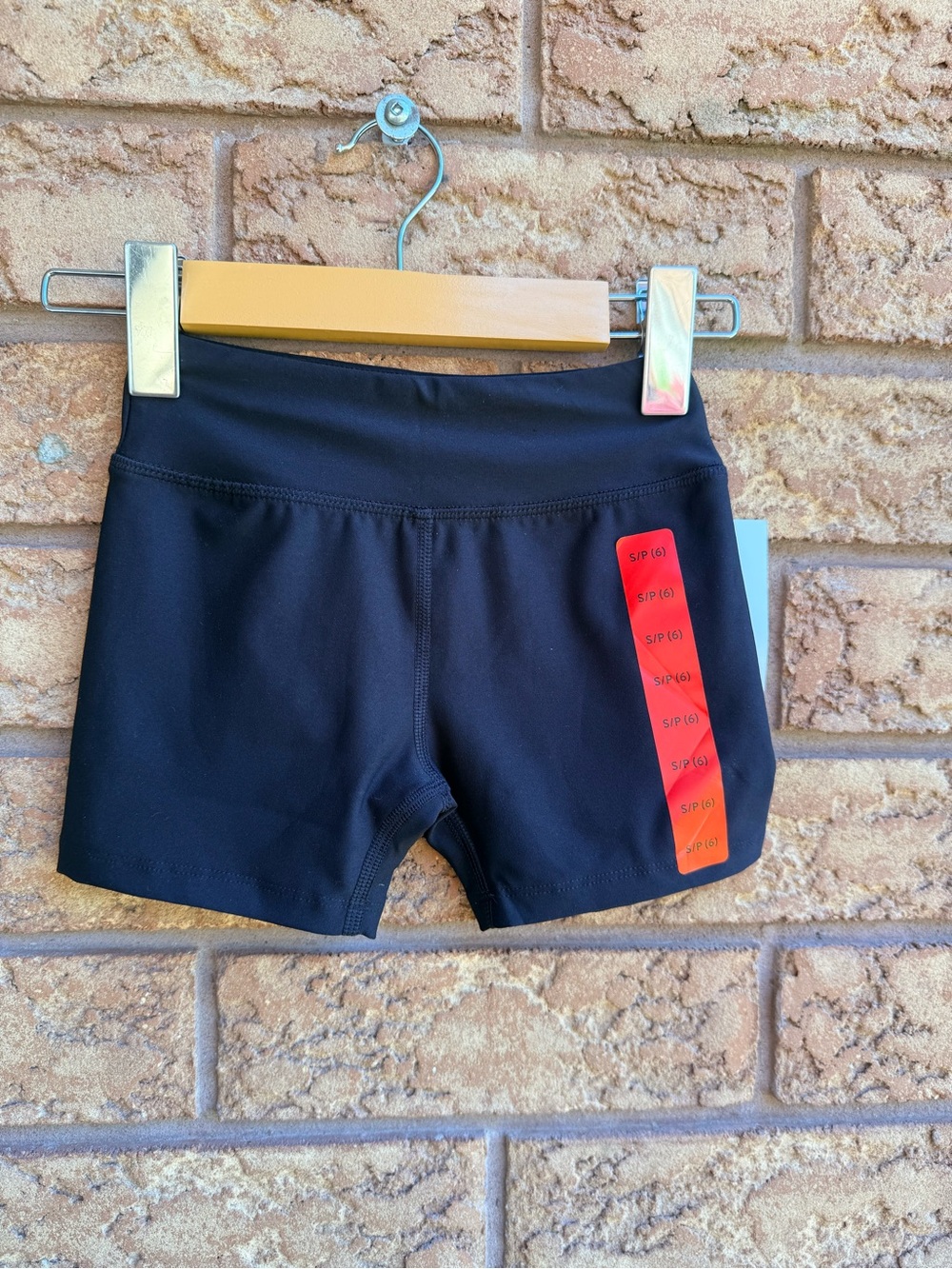 4/$25 • Athletic Works Black Active Shorts